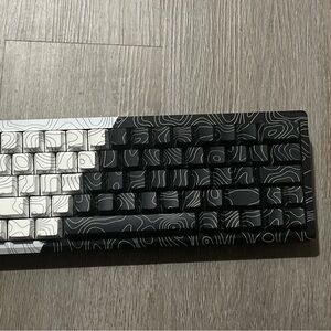 Black and White Gaming Keyboard